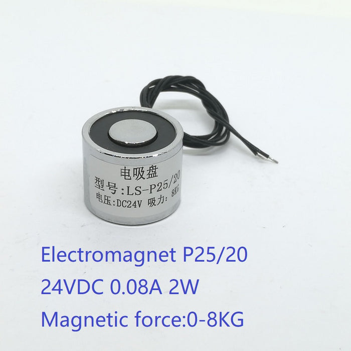 25mm 8kg Disc Electromagnets from PMD Way with free delivery