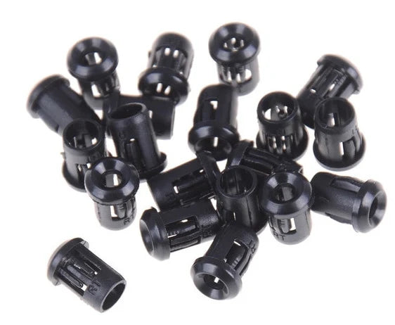 Plastic 8mm LED Holders - Pack of 3800