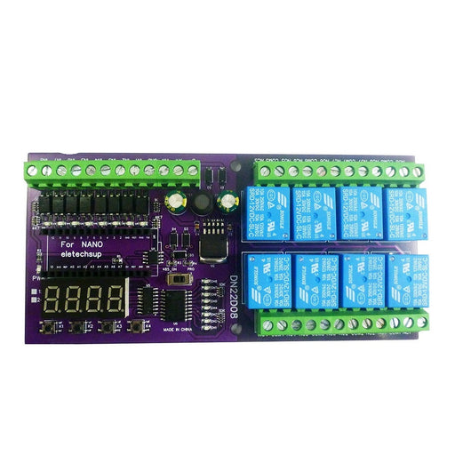 8 Channel Relay Board with RS485 for Arduino Nano-compatible from PMD Way with free delivery
