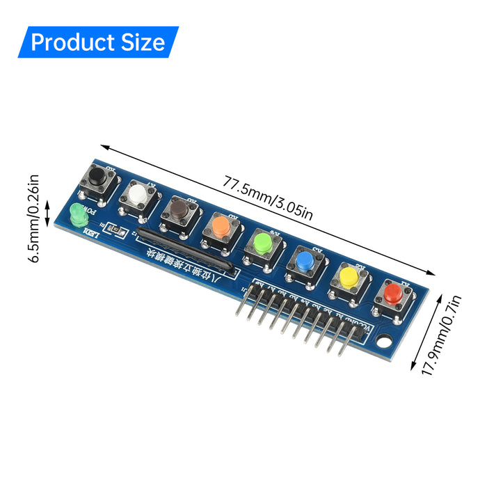 8 Button Breakout Board from PMD Way with free delivery