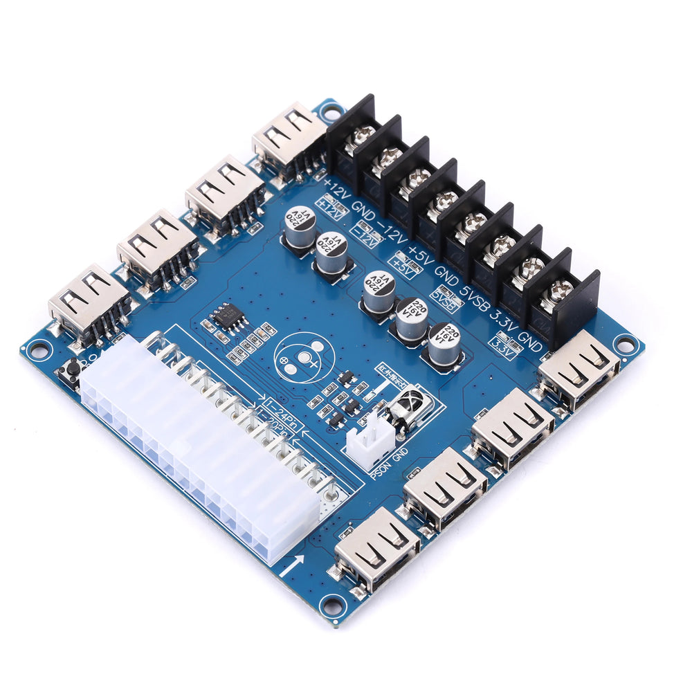 ATX Power Supply Breakout with USB Power Outputs