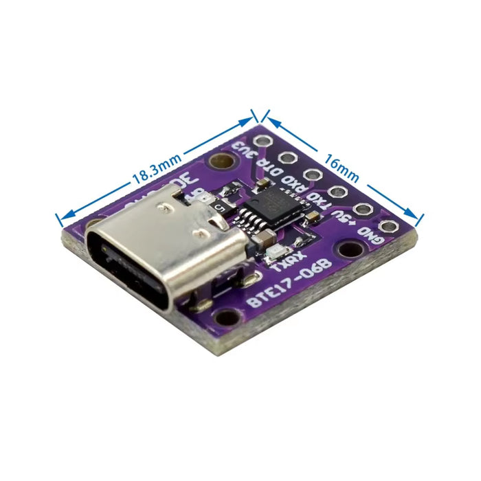 CH340N USB C to TTL Breakout Board from PMD Way with free delivery