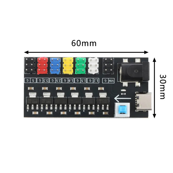 DC USB C Multi Voltage Breakout Board from PMD Way with free delivery
