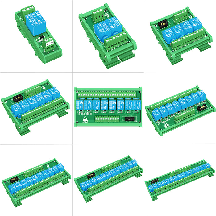DIN Rail Mount Relay Boards from PMD Way with free delivery