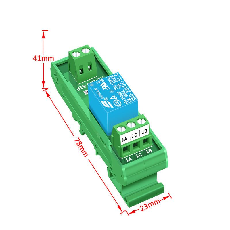 Relay Module In Rail DIN Rail Mount Relay Boards — PMD Way