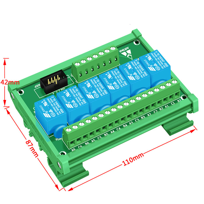 DIN Rail Mount Relay Boards from PMD Way with free delivery