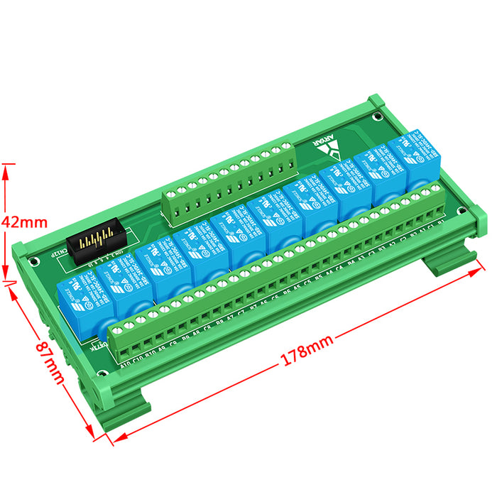 DIN Rail Mount Relay Boards from PMD Way with free delivery