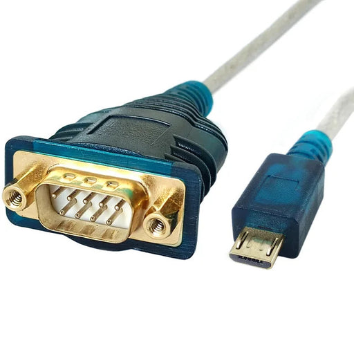 Micro USB to RS232 DB9 Male Serial Cable from PMD Way with free delivery worldwide