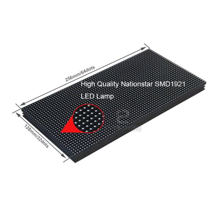 P4 Outdoor RGB Full Color SMD1921 64x32 RGB LED Matrix Panel from PMD Way with free delivery