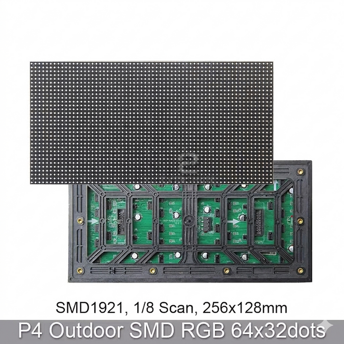 P4 Outdoor RGB Full Color SMD1921 64x32 RGB LED Matrix Panel from PMD Way with free delivery