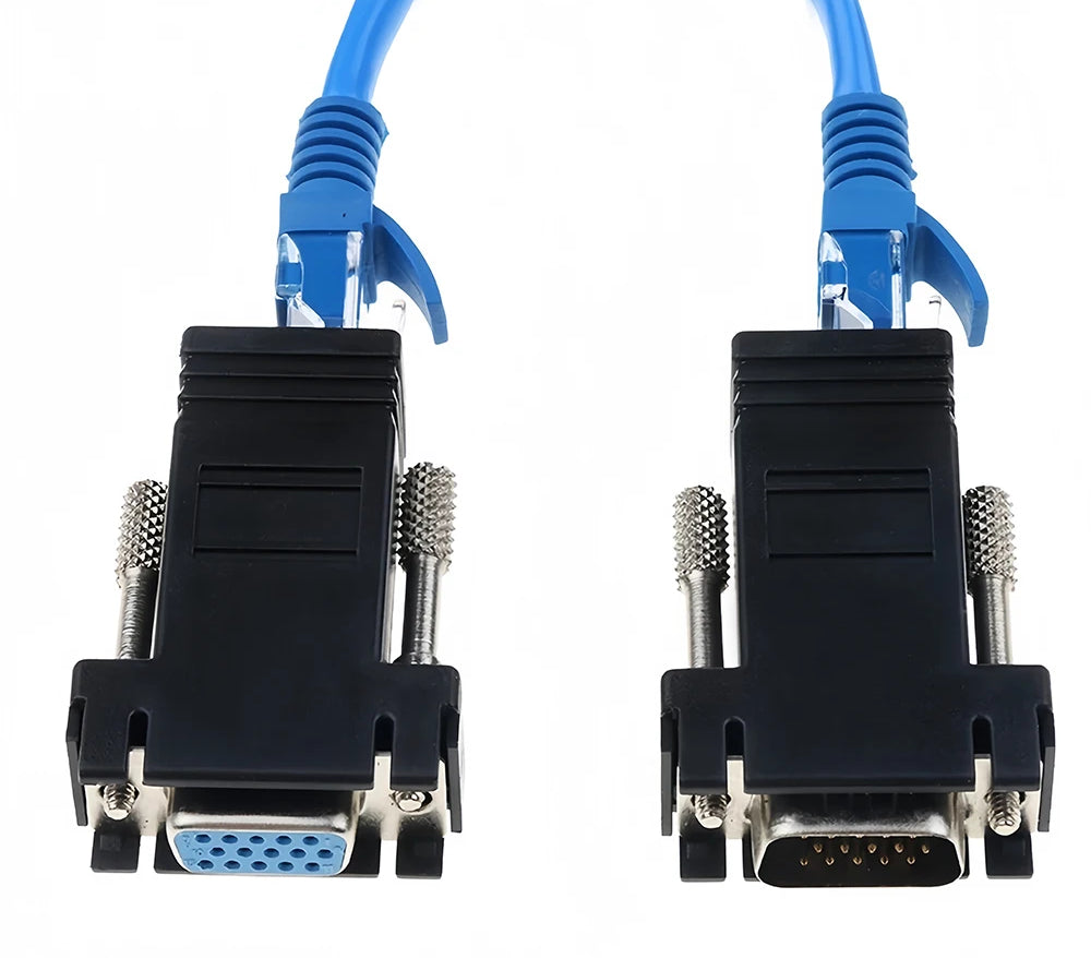 Useful RJ45 to 15pin VGA Adaptor from PMD Way with free delivery