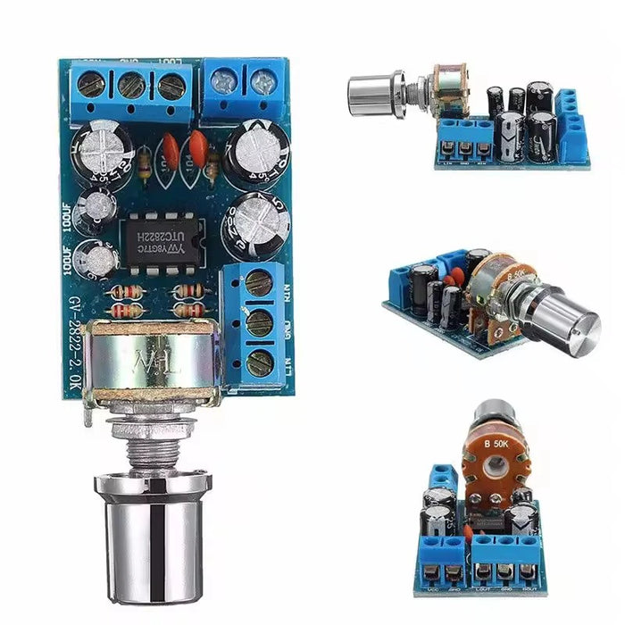 TDA2822 Stereo Amplifier Board