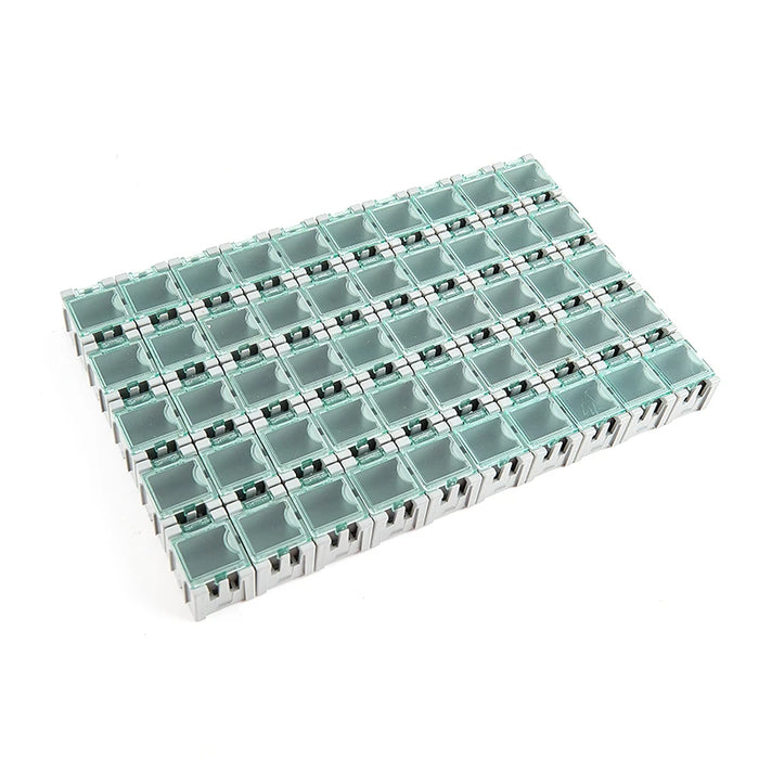 SMD SMT Electronic Component Container Mini Storage Boxes - 50 Pack from PMD Way with free delivery
