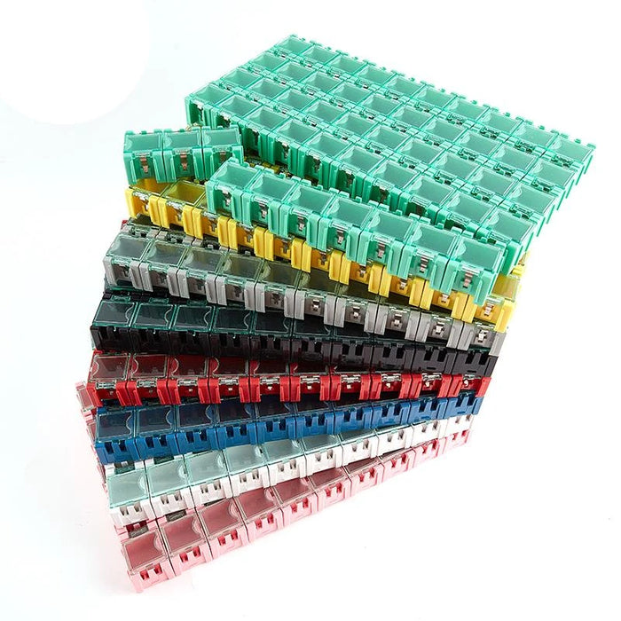 SMD SMT Electronic Component Container Mini Storage Boxes - 50 Pack from PMD Way with free delivery
