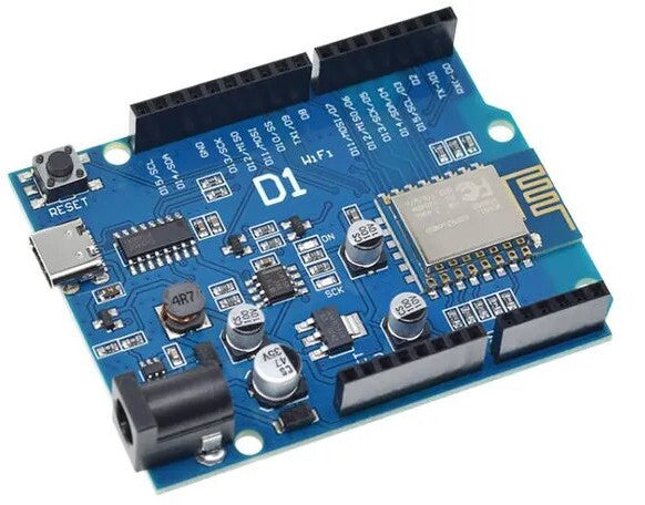 Arduino Uno R3-compatible with ESP8266 and external Antenna — PMD Way