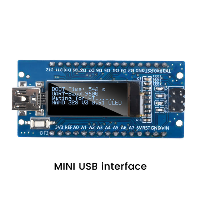 Arduino Nano-compatible with OLED Display from PMD Way with free delivery