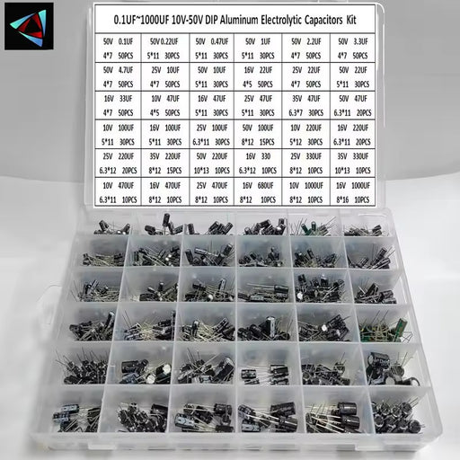 Assorted Electrolytic Capacitor Packs from PMD Way with free delivery