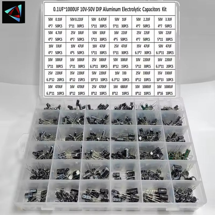 Assorted Electrolytic Capacitor Packs from PMD Way with free delivery