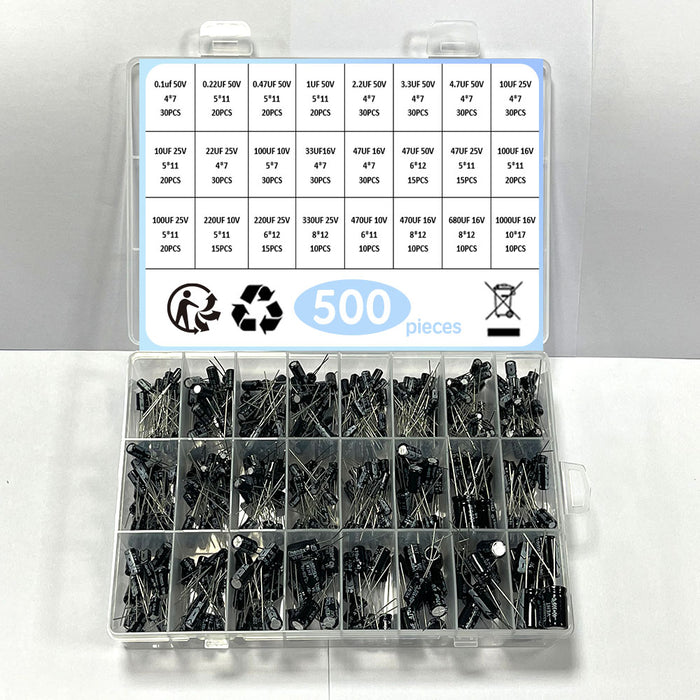 Assorted Electrolytic Capacitor Packs from PMD Way with free delivery