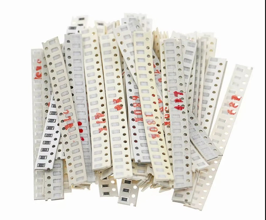 Assorted SMD Resistor Sample Kits 0201 0402 0603 0805 1206 from PMD Way with free delivery