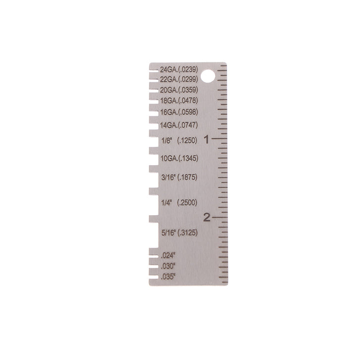 Wire Gauge AWG Measurement Rulers from PMD Way with free delivery