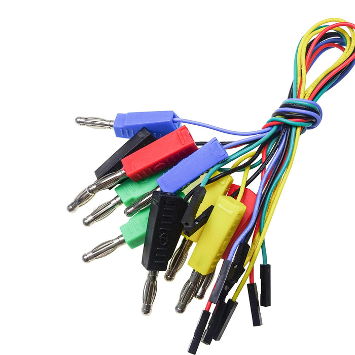 Stackable Banana Plug to Inline Female Silicone Jumper Cables from PMD Way with free delivery