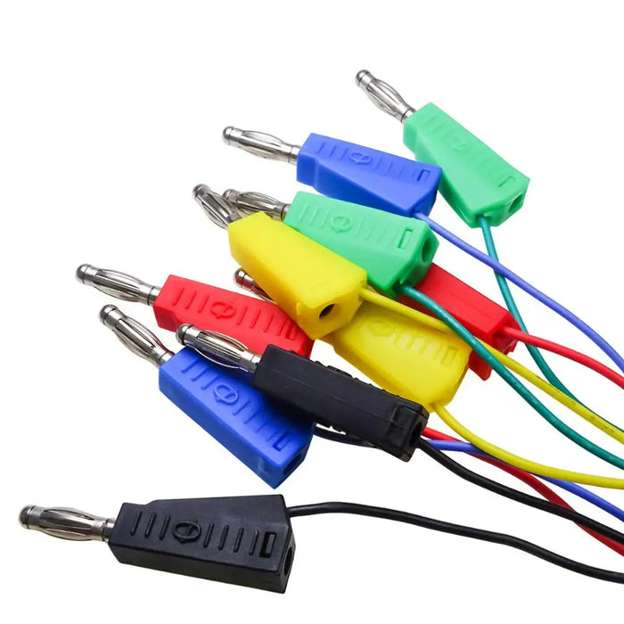 Stackable Banana Plug to Inline Pin Silicone Jumper Cables from PMD Way with free delivery