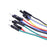 Stackable Banana Plug to Inline Pin Silicone Jumper Cables from PMD Way with free delivery