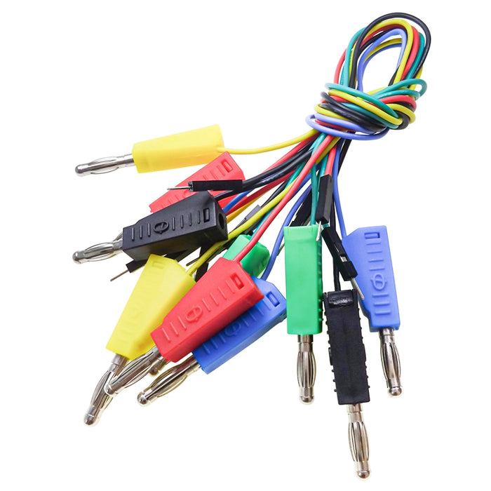 Stackable Banana Plug to Inline Pin Silicone Jumper Cables from PMD Way with free delivery