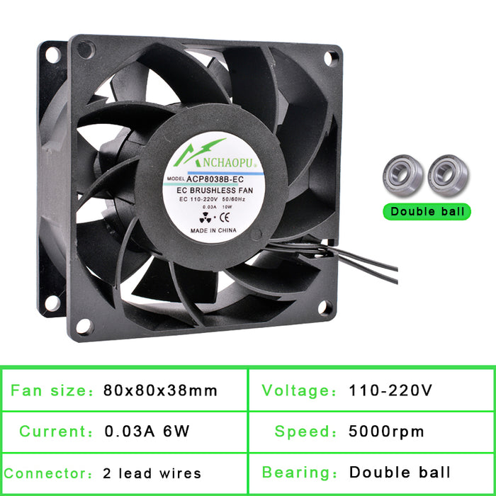 AC Brushless Cooling Fans - Various Sizes from PMD Way with free delivery
