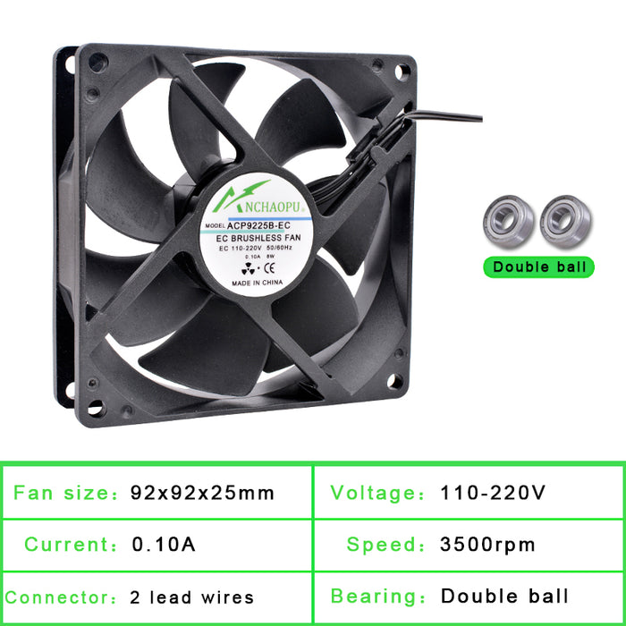 AC Brushless Cooling Fans - Various Sizes from PMD Way with free delivery
