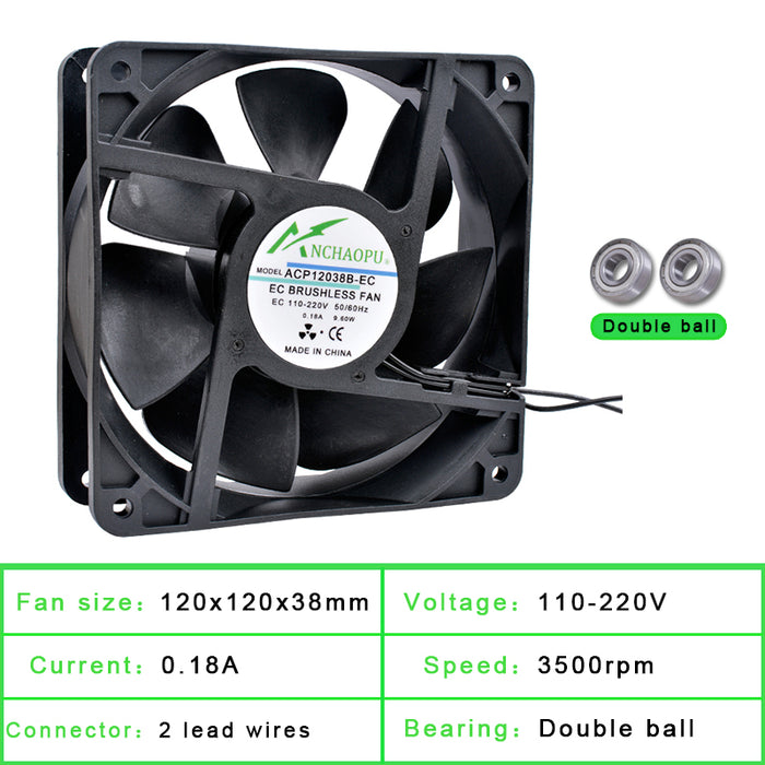 AC Brushless Cooling Fans - Various Sizes from PMD Way with free delivery
