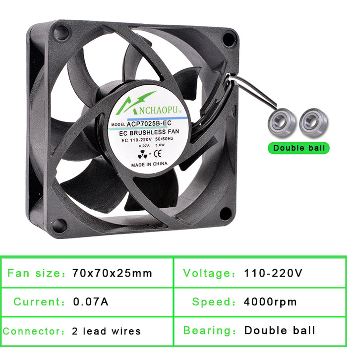 AC Brushless Cooling Fans - Various Sizes from PMD Way with free delivery
