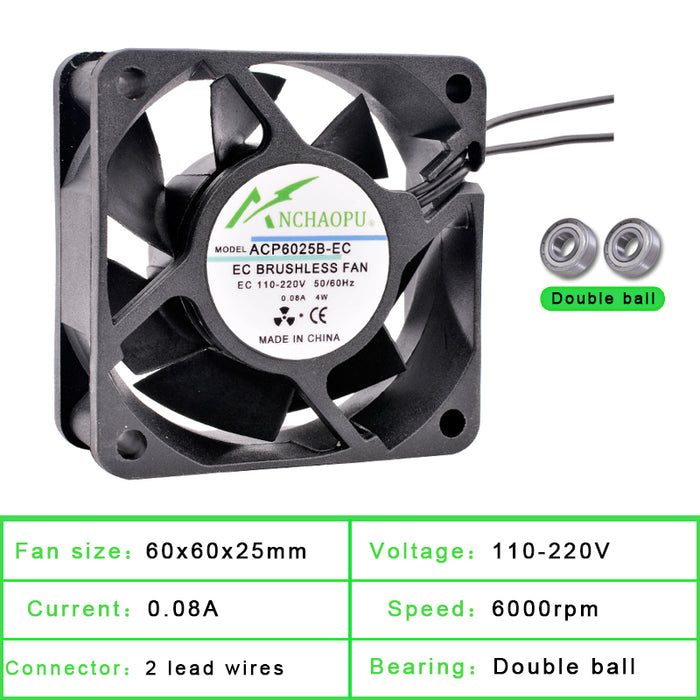 AC Brushless Cooling Fans - Various Sizes from PMD Way with free delivery
