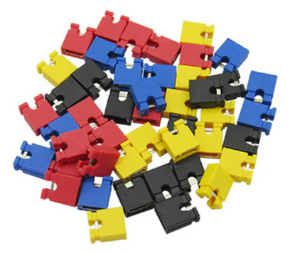 2.54mm Header Shunts - Various Colors - 100 Pack from PMD Way with free delivery