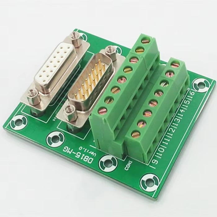 Convenient DB15 Male and Female Breakout Board from PMD Way with free delivery