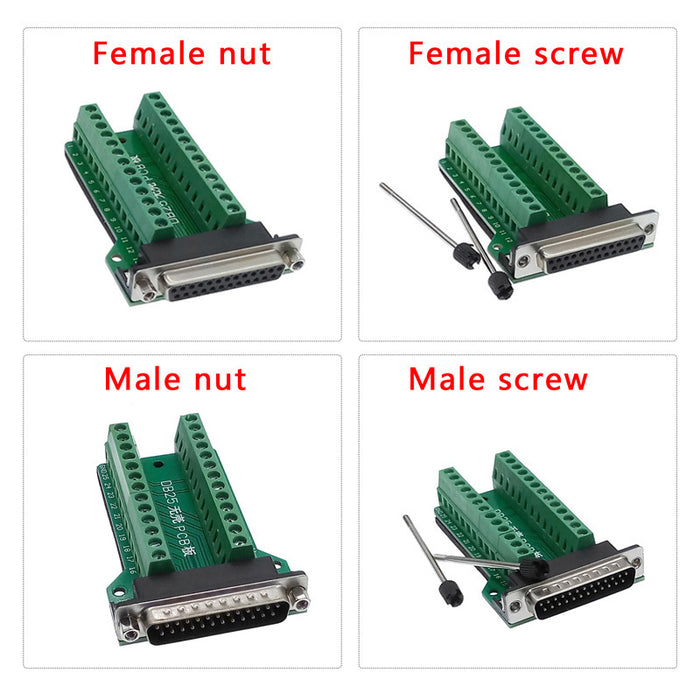 Convenient DB25 Breakout Boards from PMD Way with free delivery