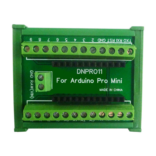 DIN Rail Screw Terminal Block for Arduino Pro Mini from PMD Way with free delivery