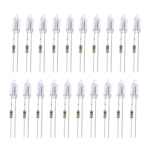 230V Neon Indicator Lamps - 20 Pack from PMD Way with free delivery