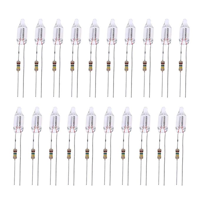 230V Neon Indicator Lamps - 20 Pack from PMD Way with free delivery