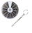 Eyeglass Repair Kit with Tiny Nuts Screws and Tools - 600 Pieces from PMD Way with free delivery