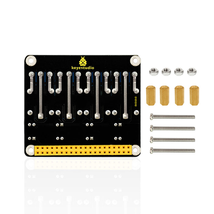 Four Channel Relay HAT for Raspberry Pi from PMD Way with free delivery