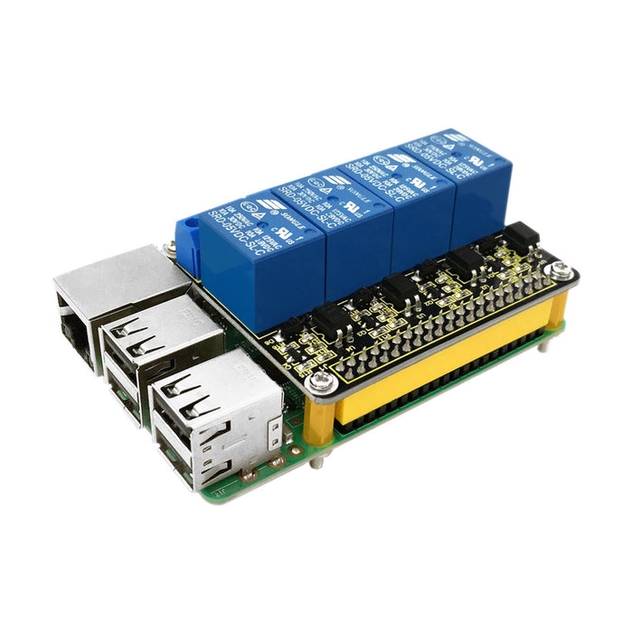 Four Channel Relay HAT for Raspberry Pi from PMD Way with free delivery