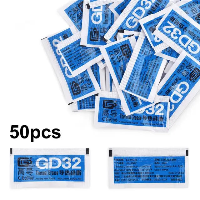 Heatsink Thermal Grease Paste Sachets - 50 Pack from PMD Way with free delivery