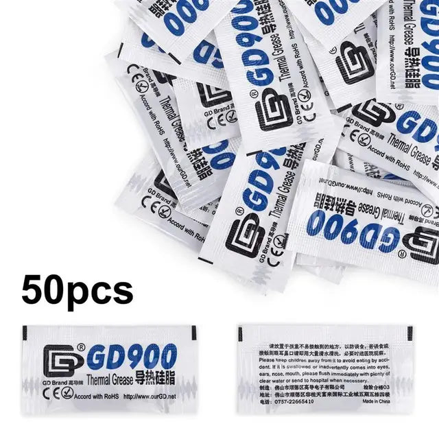 Heatsink Thermal Grease Paste Sachets - 50 Pack from PMD Way with free delivery