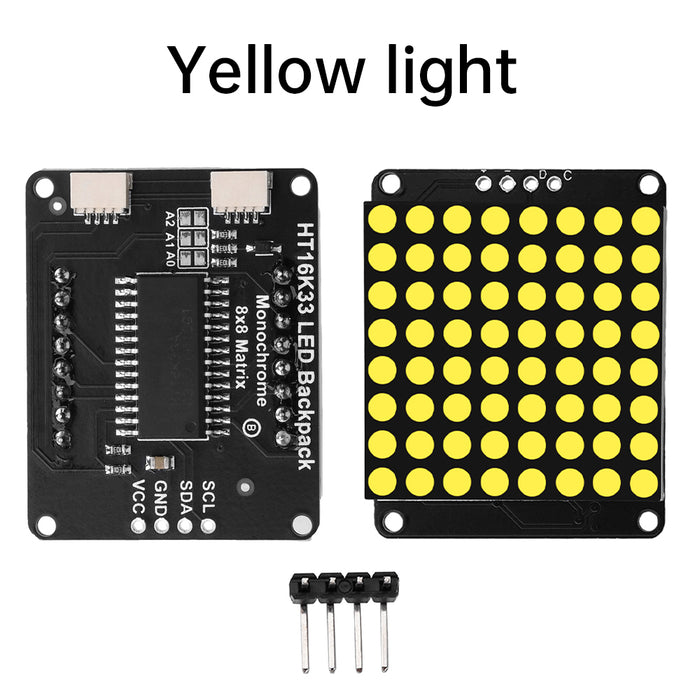 HT16K33 8x8 LED Matrix Module
