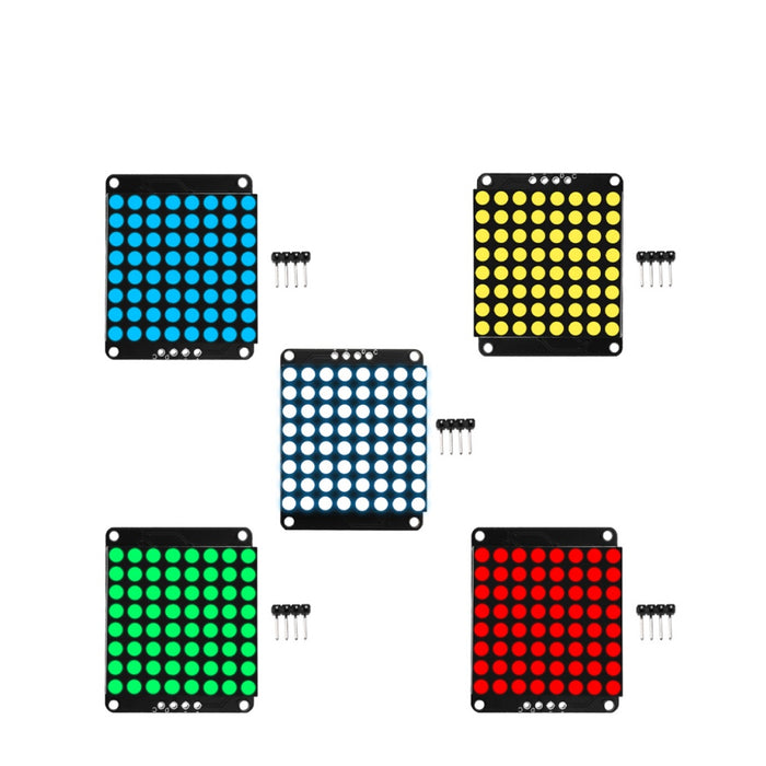 HT16K33 8x8 LED Matrix Module