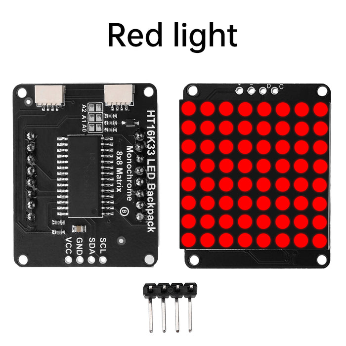HT16K33 8x8 LED Matrix Module