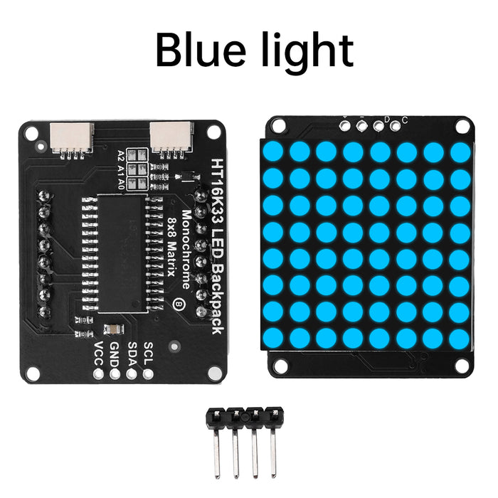 HT16K33 8x8 LED Matrix Module