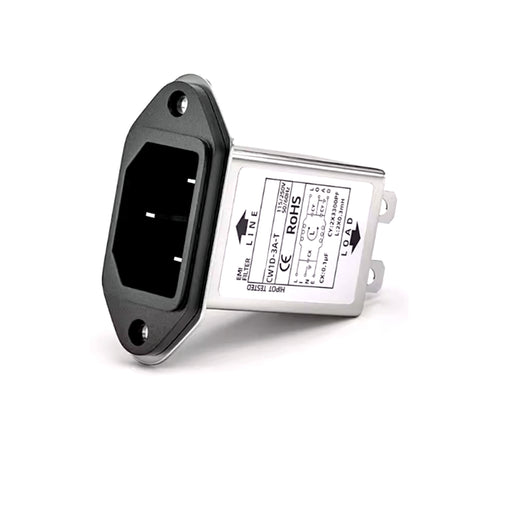 IEC Power Socket with EMI Filter
